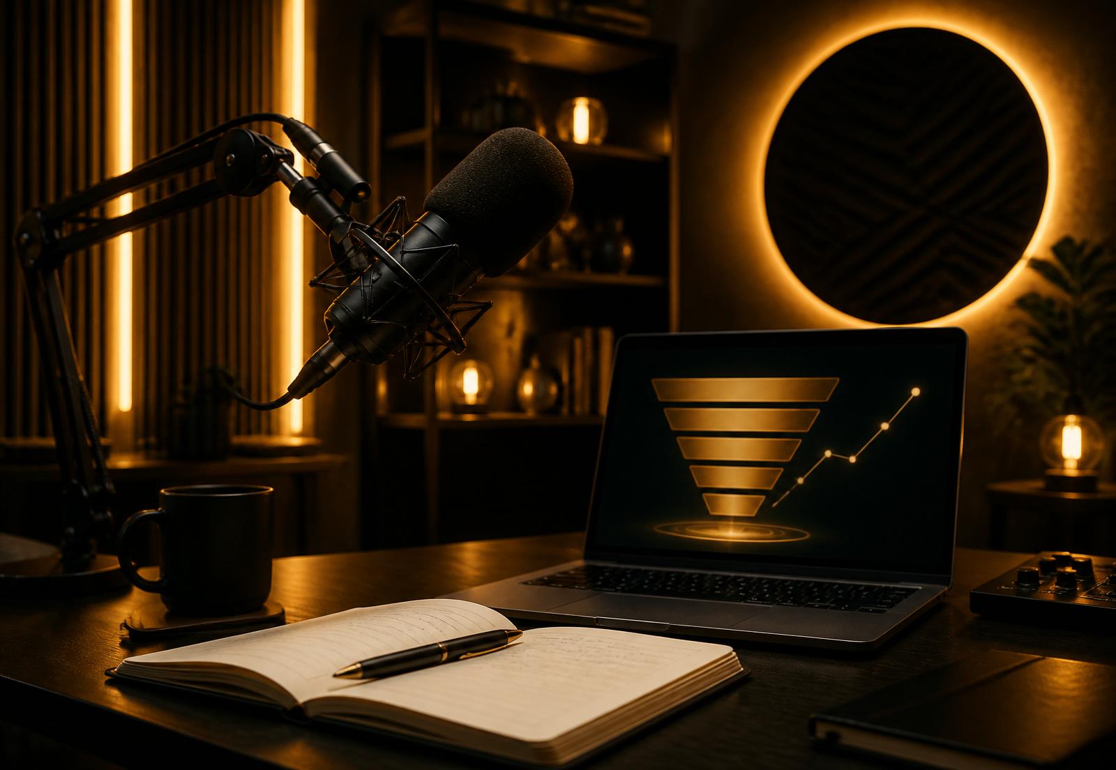Power Within podcast studio — NLP for sales and performance