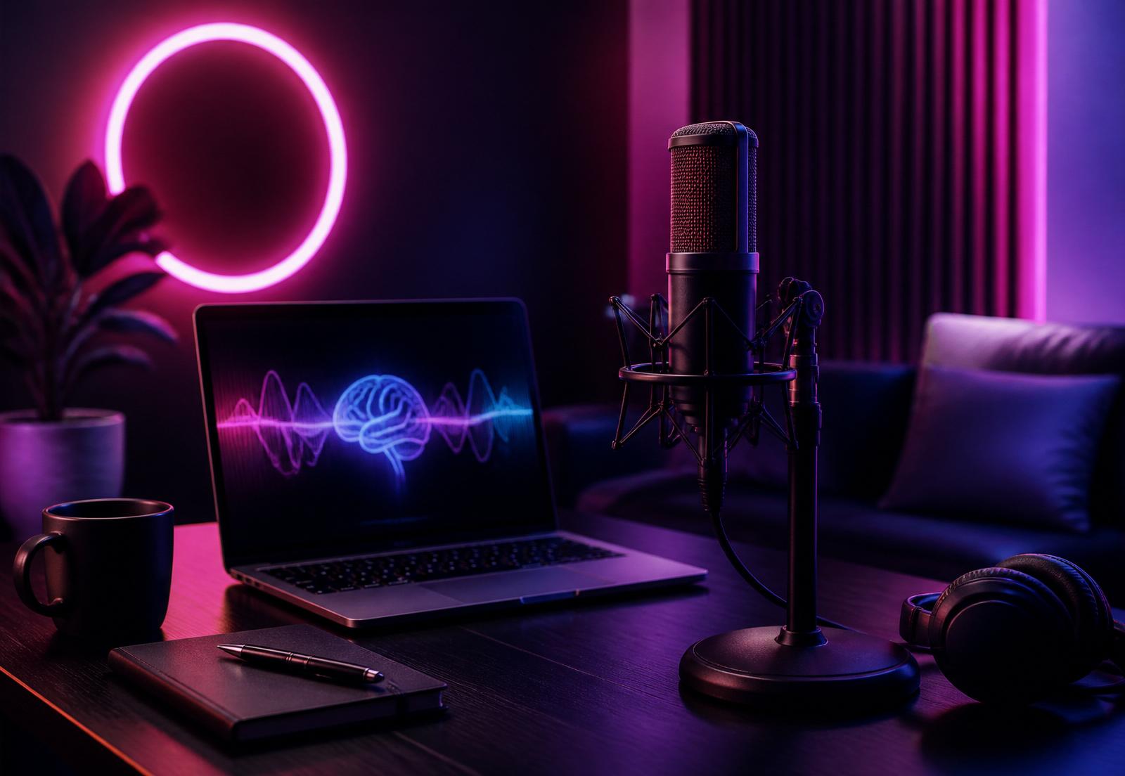 Ctrl + Human podcast studio — emotional intelligence in the AI era