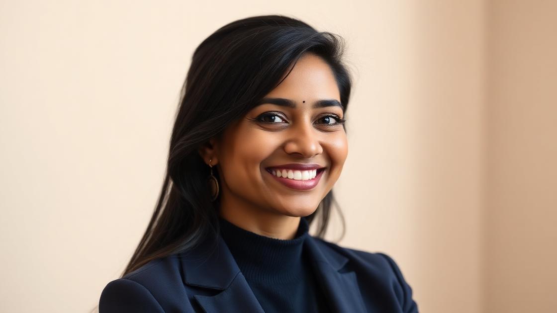 Polished professional headshot portrait