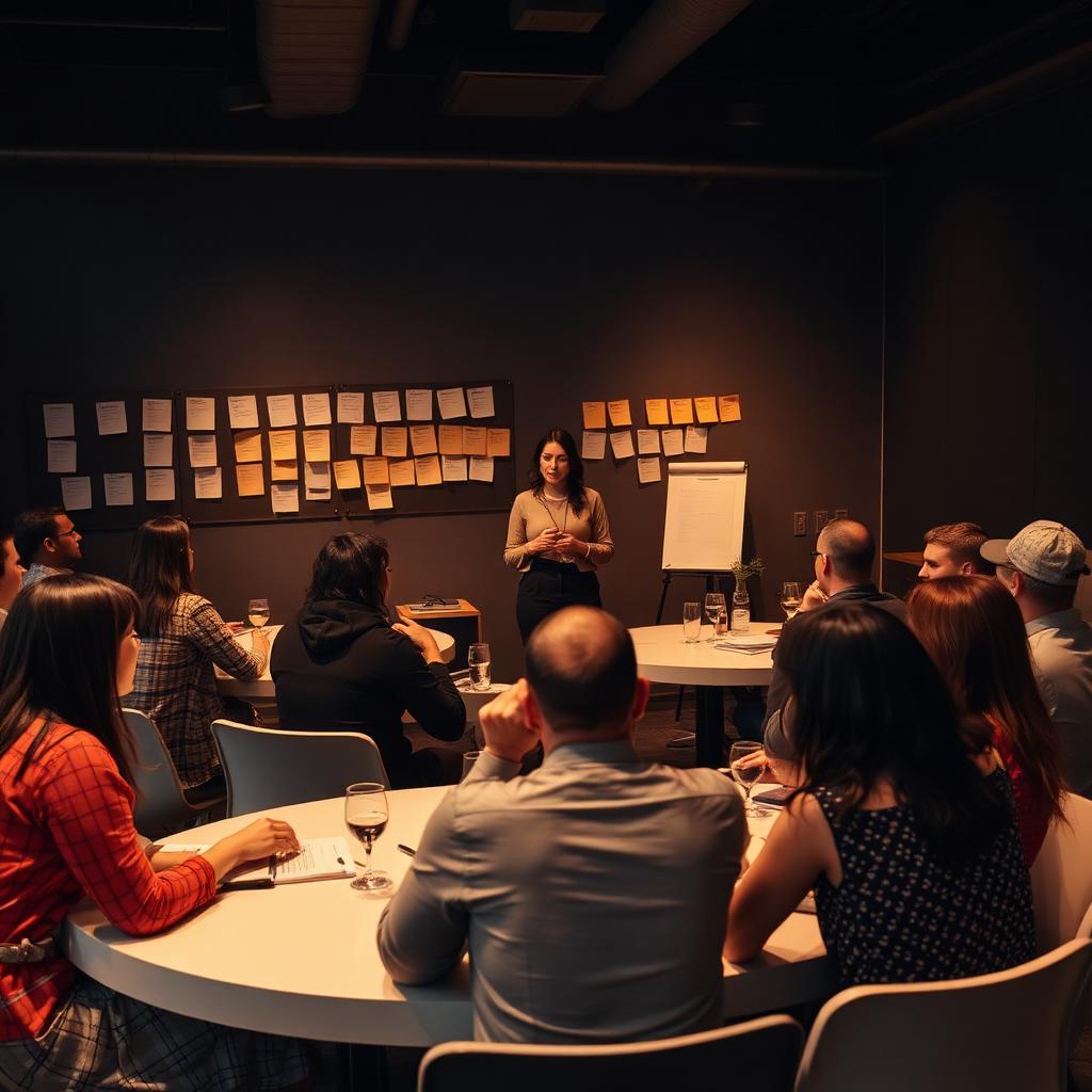 Coaching lab with the cohort