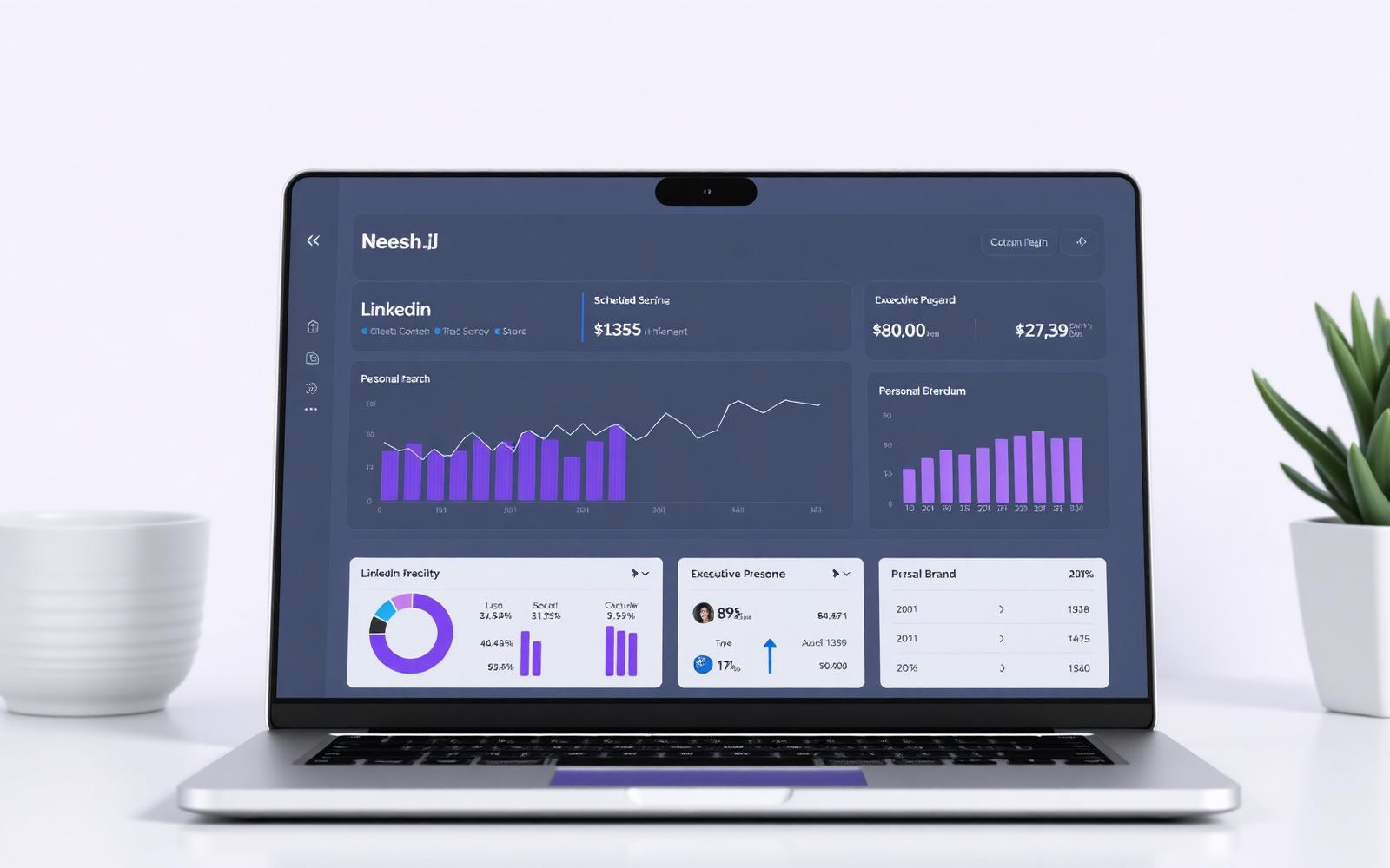 Neesh AI analytics dashboard